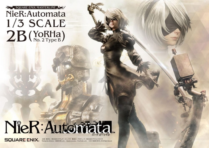 NieR Automata Statue 1/3 2B (YorHa No. 2 Type B) 95 cm