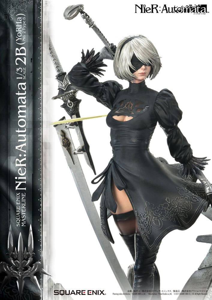 NieR Automata Statue 1/3 2B (YorHa No. 2 Type B) 95 cm