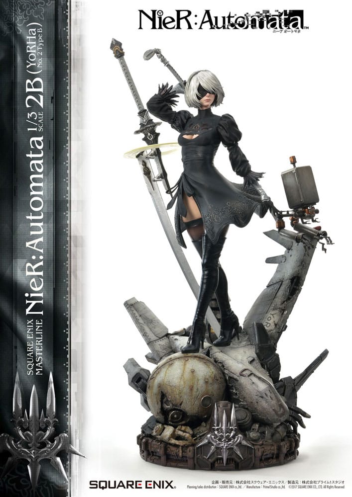 NieR Automata Statue 1/3 2B (YorHa No. 2 Type B) 95 cm