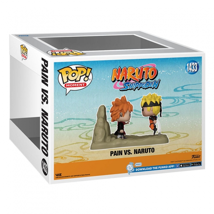 Naruto POP! Moment Vinyl Figures 2-Pack Pain vs Naruto 9 cm