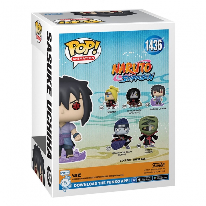 Naruto Pop! Animation Vinyl Figure Orochimaru / Deidara / Sasuke 9 cm