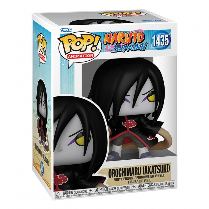 Naruto Pop! Animation Vinyl Figure Orochimaru / Deidara / Sasuke 9 cm