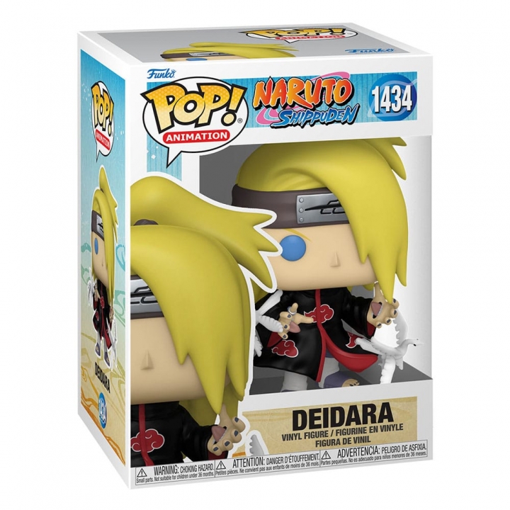 Naruto Pop! Animation Vinyl Figure Orochimaru / Deidara / Sasuke 9 cm