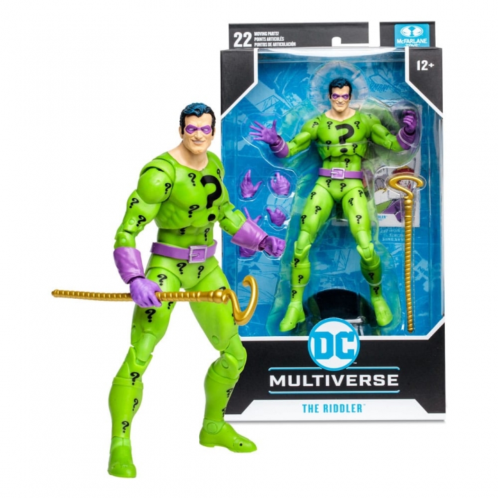 DC Multiverse Action Figure The Riddler / Catman 18 cm