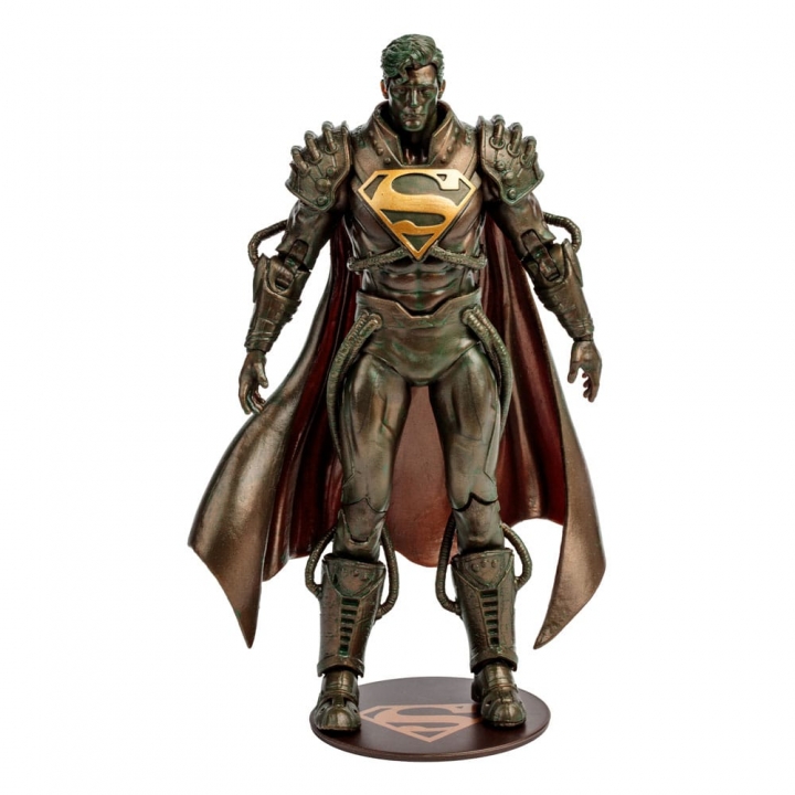 DC Multiverse Action Figure Superboy Prime Patina Gold Label 18 cm