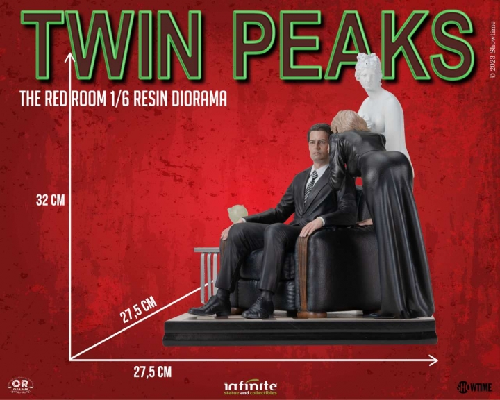 Twin Peaks The Red Room 1/6 Resin Diorama 32 cm