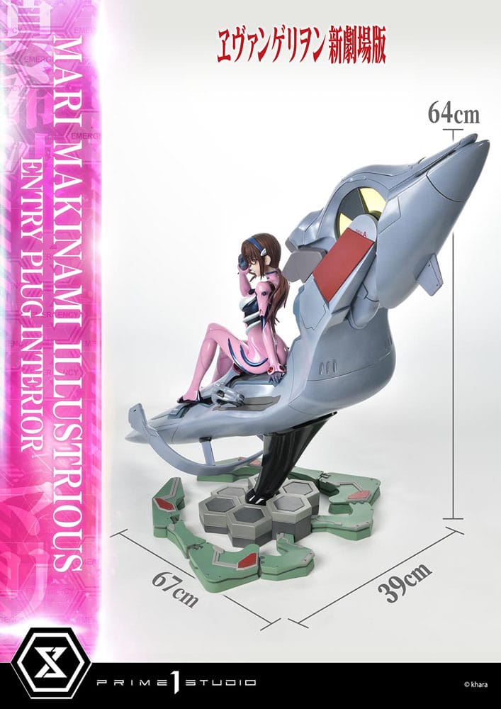 Rebuild of Evangelion Ultimate Premium Masterline 1/4 Mari Makinami Illustrious Bonus 64 cm