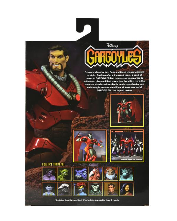 Disney's Gargoyles Ultimate Armored David Xanatos Action Figure 21 cm