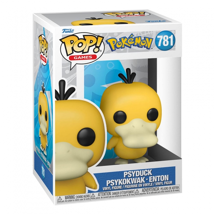 Pokemon POP! Games Vinyl Figure Psyduck / Charizard / Lapras / Growlithe 9 cm