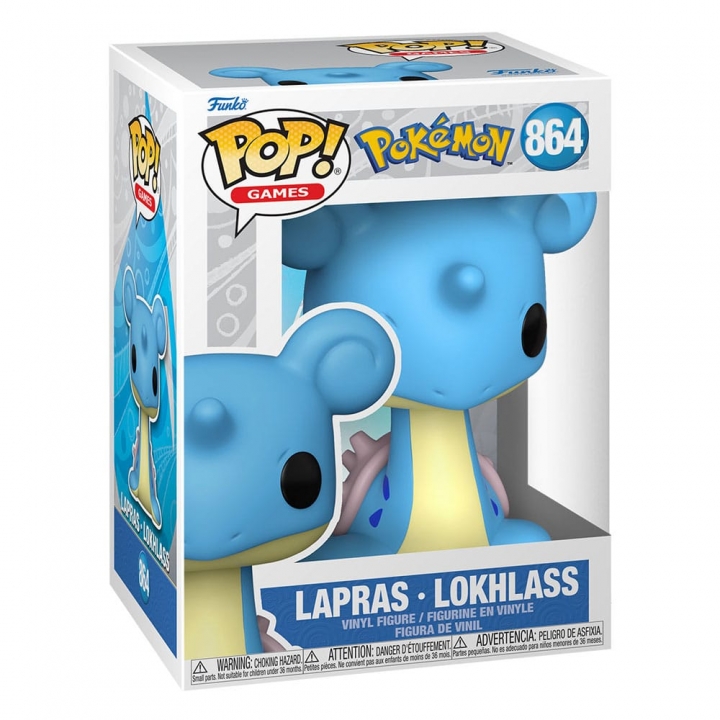 Pokemon POP! Games Vinyl Figure Psyduck / Charizard / Lapras / Growlithe 9 cm