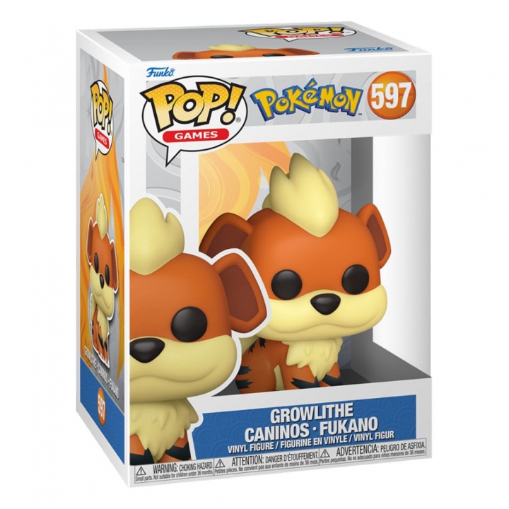 Pokemon POP! Games Vinyl Figure Psyduck / Charizard / Lapras / Growlithe 9 cm