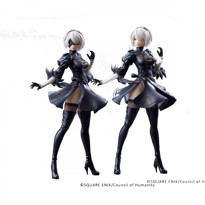 NieR:Automata PVC Statue 2B YoRHa No.2 Type B Ver. 1.1a / Goggles Ver. 30 cm