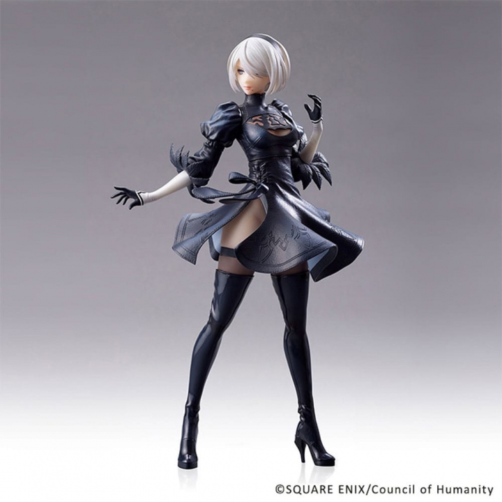 NieR:Automata PVC Statue 2B YoRHa No.2 Type B Ver. 1.1a / Goggles Ver. 30 cm