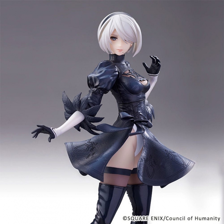 NieR:Automata PVC Statue 2B YoRHa No.2 Type B Ver. 1.1a / Goggles Ver. 30 cm