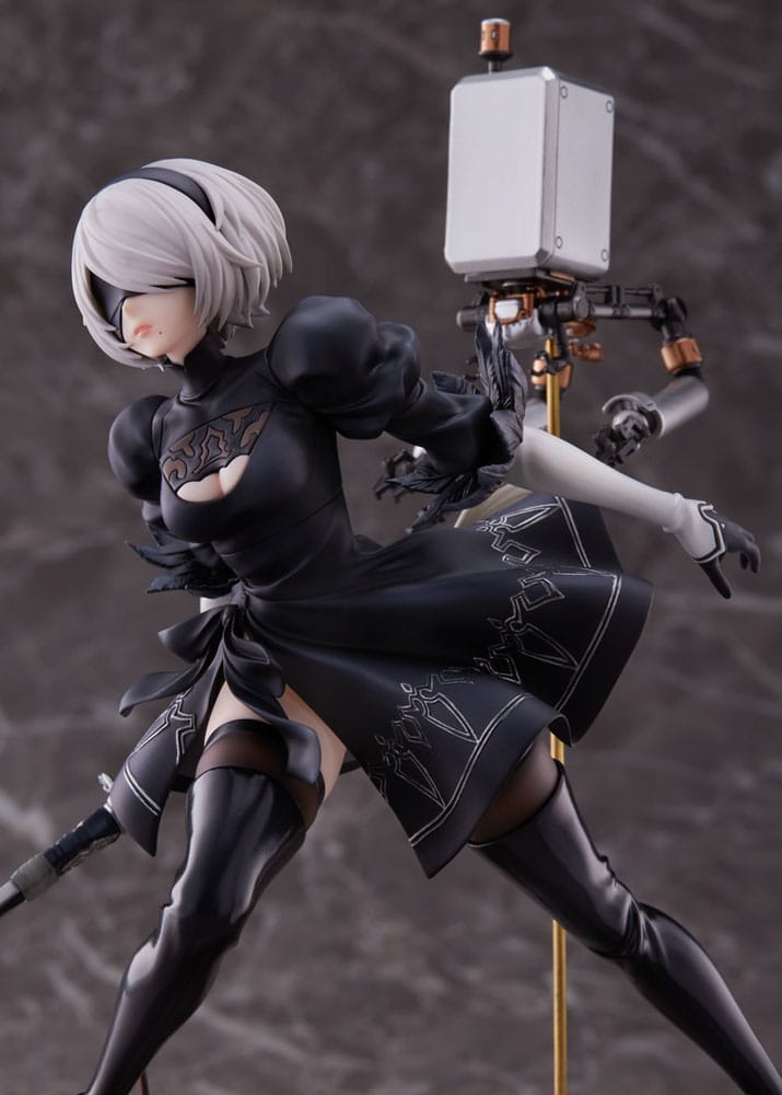 Nier Automata 1/7 Statue PVC Ver1.1a 2B Deluxe Version 20 cm