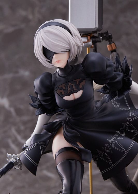 Nier Automata 1/7 Statue PVC Ver1.1a 2B Deluxe Version 20 cm