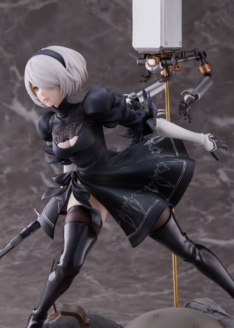 Nier Automata 1/7 Statue PVC Ver1.1a 2B Deluxe Version 20 cm