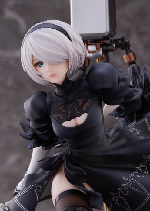 Nier Automata 1/7 Statue PVC Ver1.1a 2B Deluxe Version 20 cm