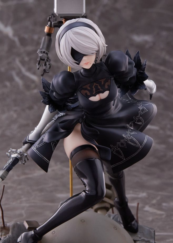 Nier Automata 1/7 Statue PVC Ver1.1a 2B Deluxe Version 20 cm