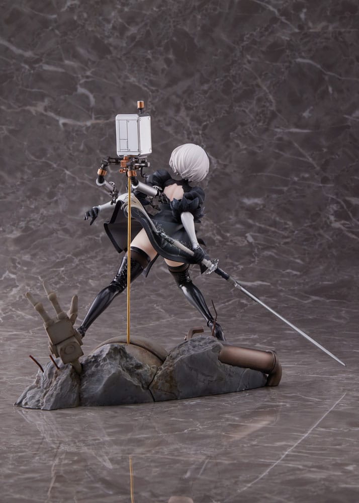 Nier Automata 1/7 Statue PVC Ver1.1a 2B Deluxe Version 20 cm