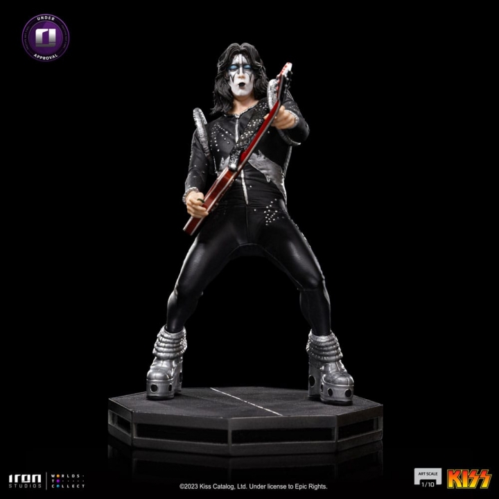 Kiss Art Scale Statue 1/10 Paul Frehley 19 cm