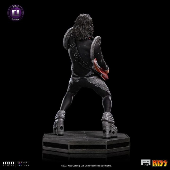 Kiss Art Scale Statue 1/10 Paul Frehley 19 cm