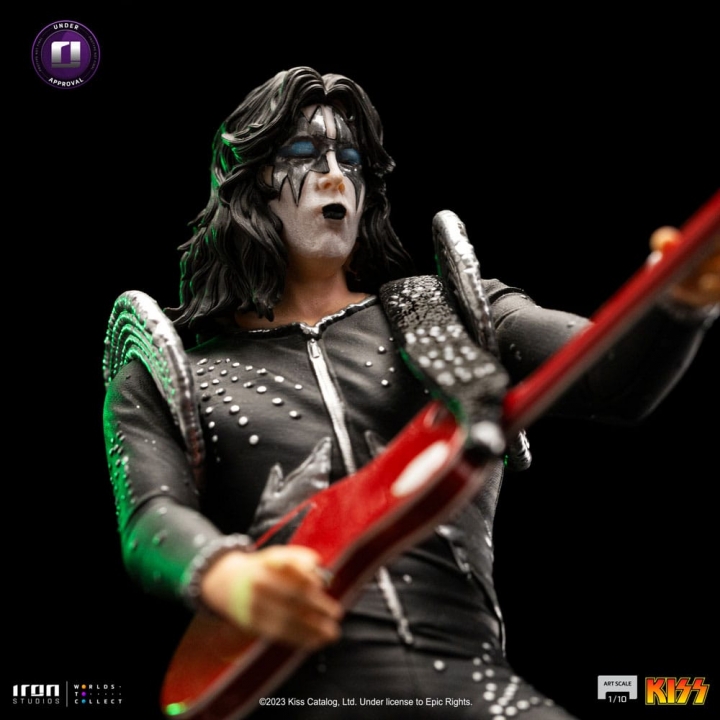 Kiss Art Scale Statue 1/10 Paul Frehley 19 cm