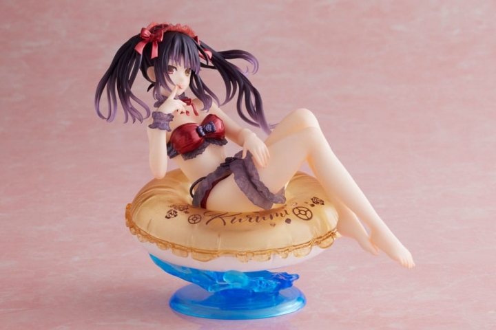 Date A Live IV PVC Statue Aqua Float Girls Figure Kurumi Tokisaki 10 cm