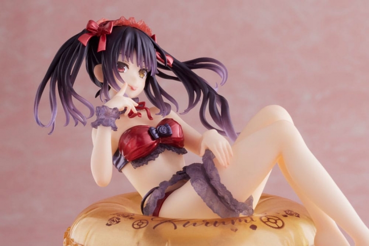 Date A Live IV PVC Statue Aqua Float Girls Figure Kurumi Tokisaki 10 cm