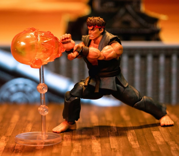 Ultra Street Fighter II: The Final Challengers Action Figure 1/12 Evil Ryu SDCC 2023 Exclusive 15 cm