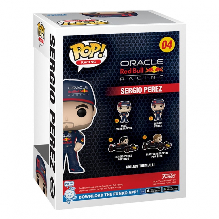 Formula 1 POP! Vinyl Figure Max Verstappen / Sergio Perez 9 cm