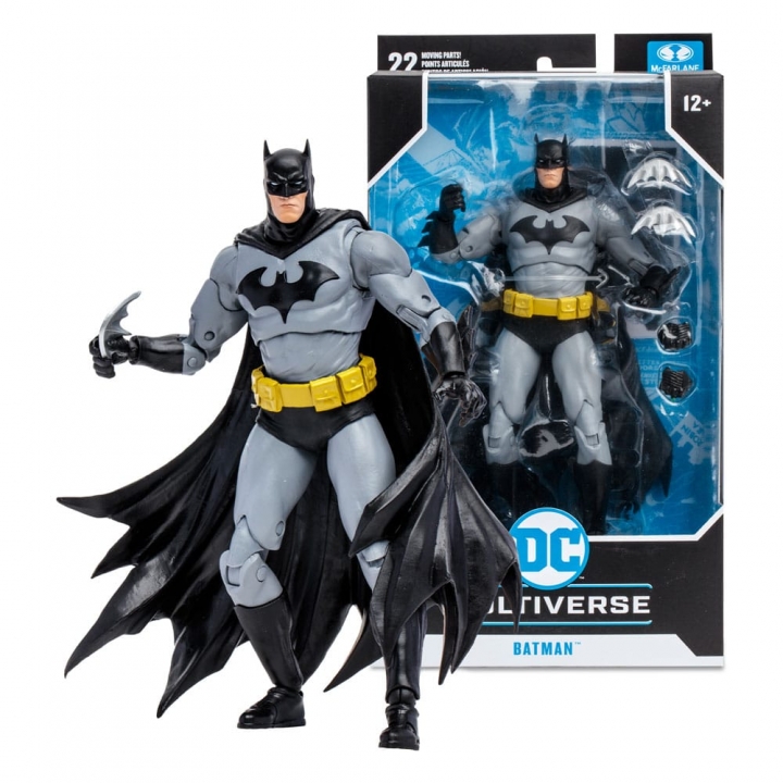 DC Multiverse Action Figure Batman (Hush)(Black/Grey) 18 cm