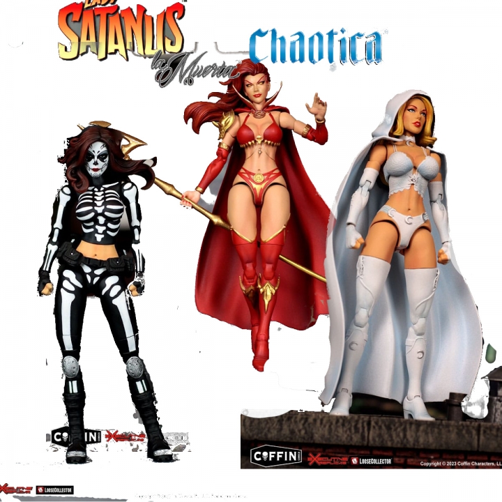 Executive Replica Action Figure 1/12 La Muerta / Chaotica / Lady Satanus 15 cm