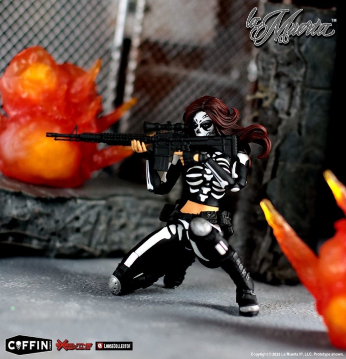 Executive Replica Action Figure 1/12 La Muerta / Chaotica / Lady Satanus 15 cm