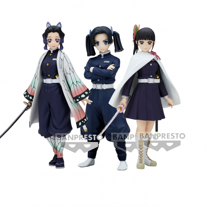 Demon Slayer Kimetsu No Yaiba :Figure Aoi Kanzaki / Shinobu Kocho / Kanao Tsuyuri 15 cm