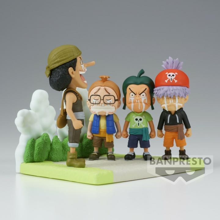 One Piece: World Collectible Figure Log Stories - Usopp Pirates Figure 7 cm