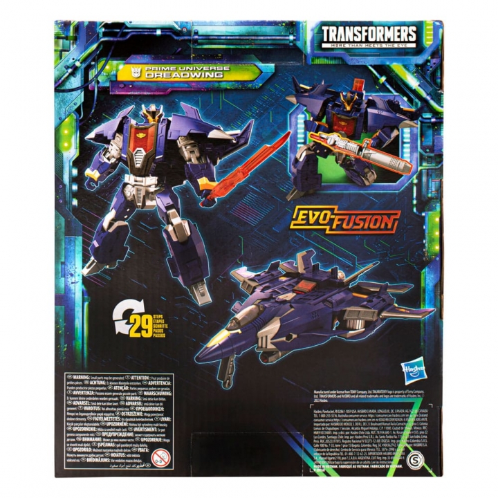 Transformers Generations Legacy Evolution Leader Class Action Figure Prime Universe Dreadwing 18 cm