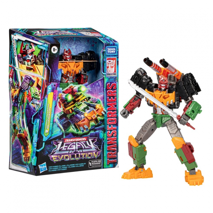 Transformers Generations Legacy Evolution Voyager Class Trashmaster / Universe Bludgeon 18 cm