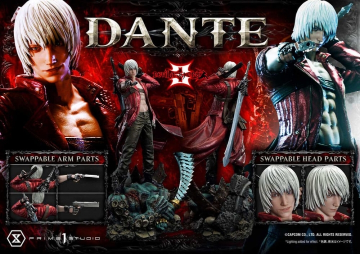 Devil May Cry 3 Ultimate Premium Masterline Series Statue 1/4 Dante Standard Version 67 cm