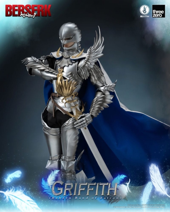 Berserk Action Figure 1/6 Griffith (Reborn Band of Falcon) Deluxe Edition 40 cm