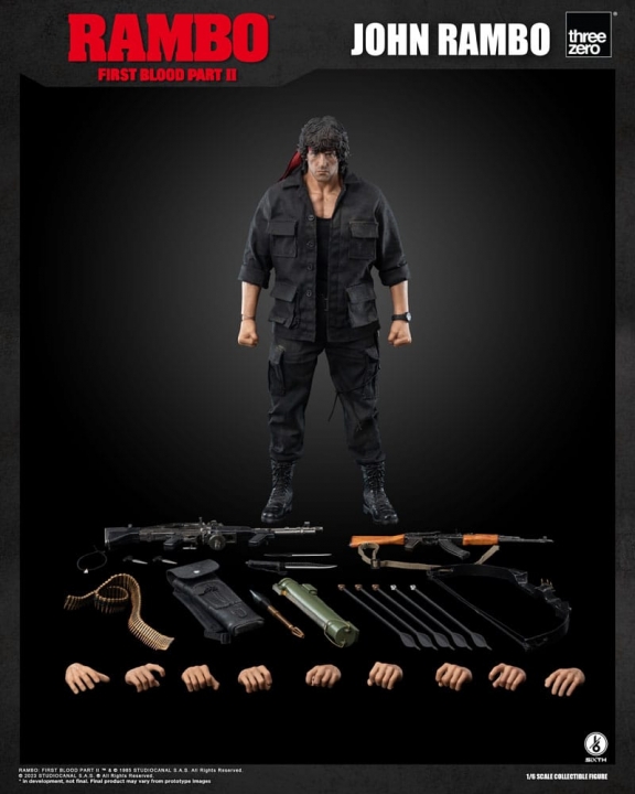 Rambo: First Blood II Action Figure 1/6 John Rambo 30 cm