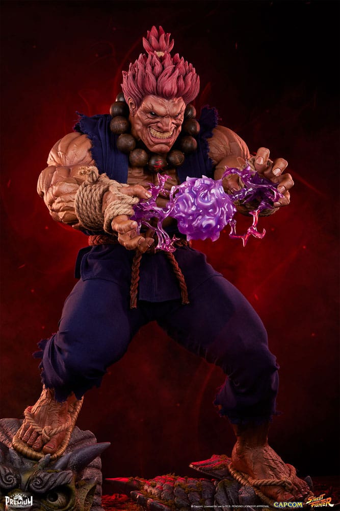 Street Fighter Statue 1/2 Akuma 107 cm