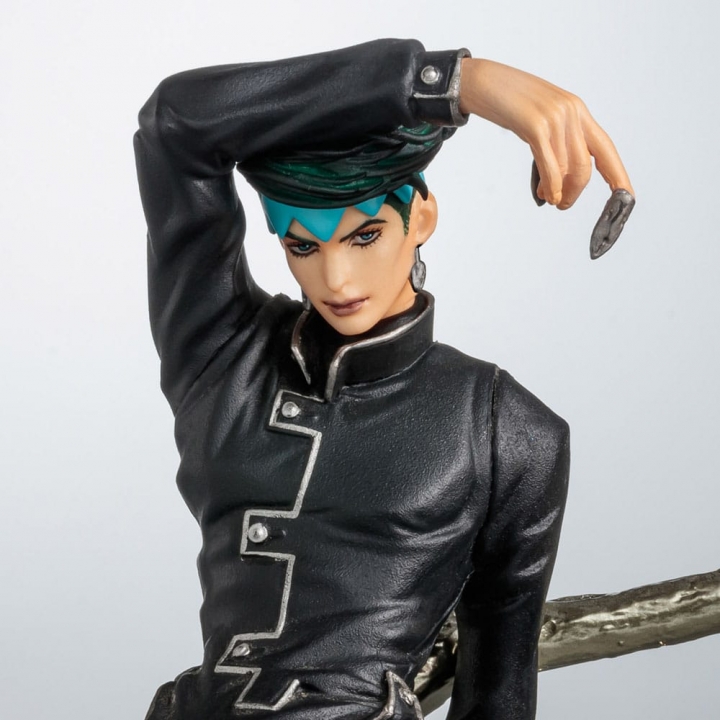 JoJo's Bizarre Adventure Figural Pen Rohan / Rohan Black 19 cm