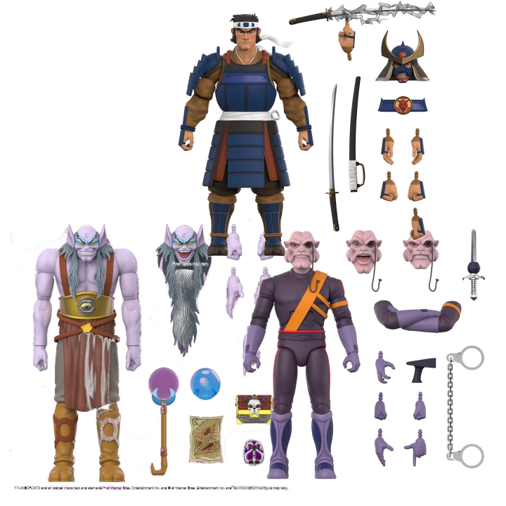 Thundercats Ultimates Action Figure Wave 8 Alluro / Captain Shiner / Hachiman18 cm