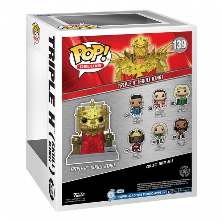 WWE Oversized POP! Vinyl Figure Triple H (Skull King) 15 cm