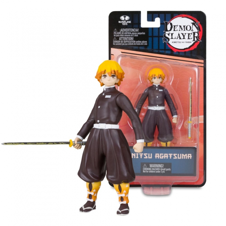 Demon Slayer: Kimetsu no Yaiba Action Figure Zenitsu Agatsuma / Hashibira Inosuke / Kyogai 13 cm