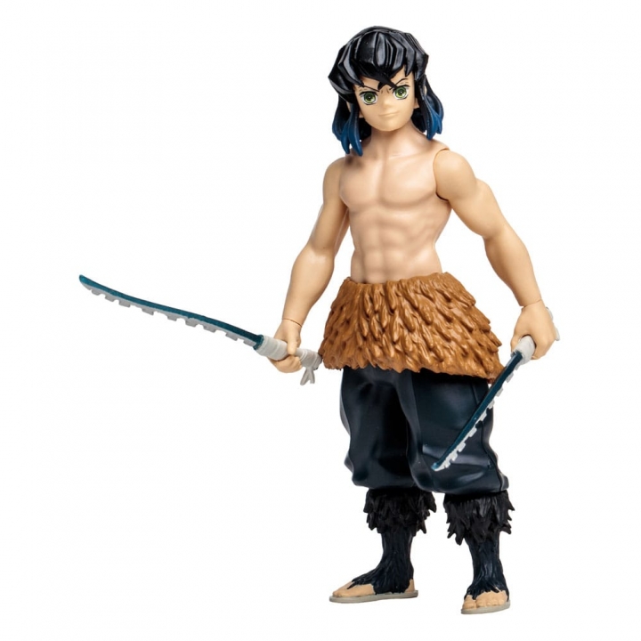 Demon Slayer: Kimetsu no Yaiba Action Figure Zenitsu Agatsuma / Hashibira Inosuke / Kyogai 13 cm