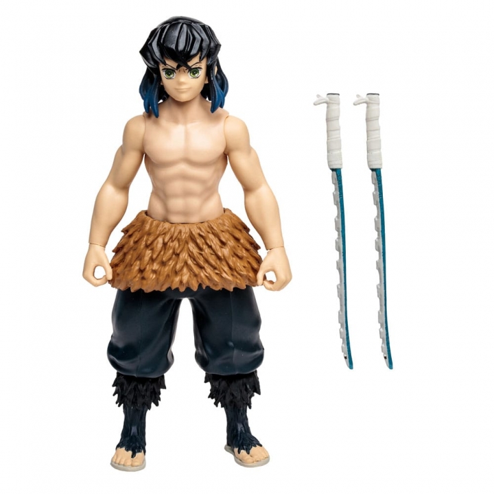 Demon Slayer: Kimetsu no Yaiba Action Figure Zenitsu Agatsuma / Hashibira Inosuke / Kyogai 13 cm