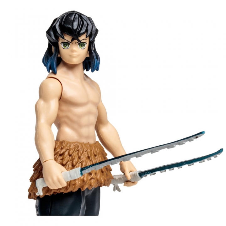 Demon Slayer: Kimetsu no Yaiba Action Figure Zenitsu Agatsuma / Hashibira Inosuke / Kyogai 13 cm