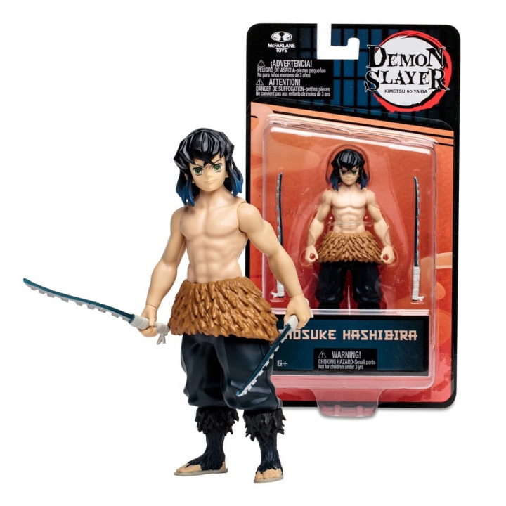 Demon Slayer: Kimetsu no Yaiba Action Figure Zenitsu Agatsuma / Hashibira Inosuke / Kyogai 13 cm